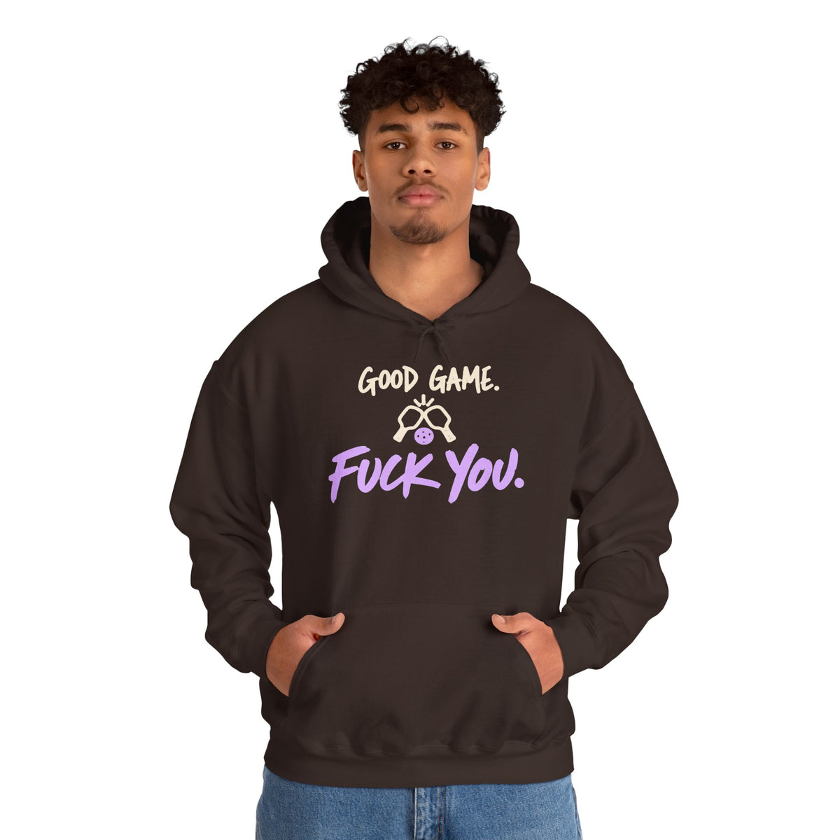 “Good Game. F**k You.” Gaming Hoodie — Funny Gamer Sweatshirt