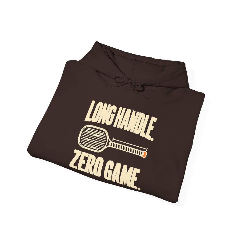 Copy of Pickleball Hoodie — “Long Handle. Zero Game.” Graphic Hooded Sweatshirt