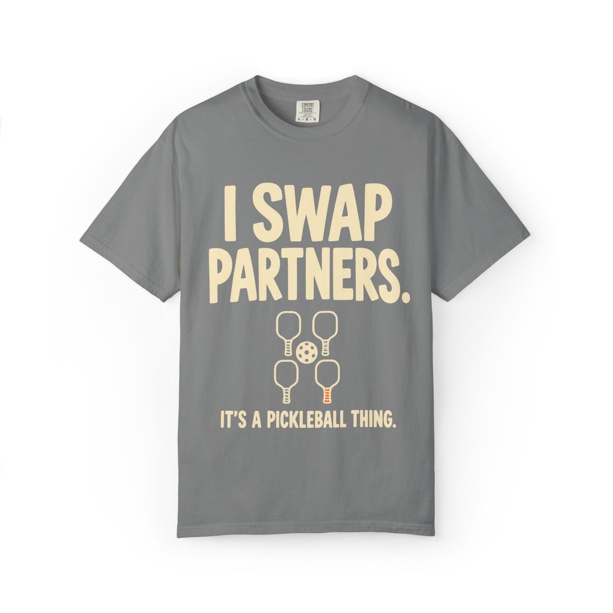 I Swap Partners Pickleball T-Shirt — Funny Pickleball Tee
