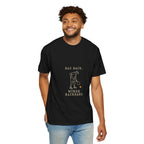 Golf Humor T-Shirt — "Bad Back, Worse Backhand" Graphic Tee
