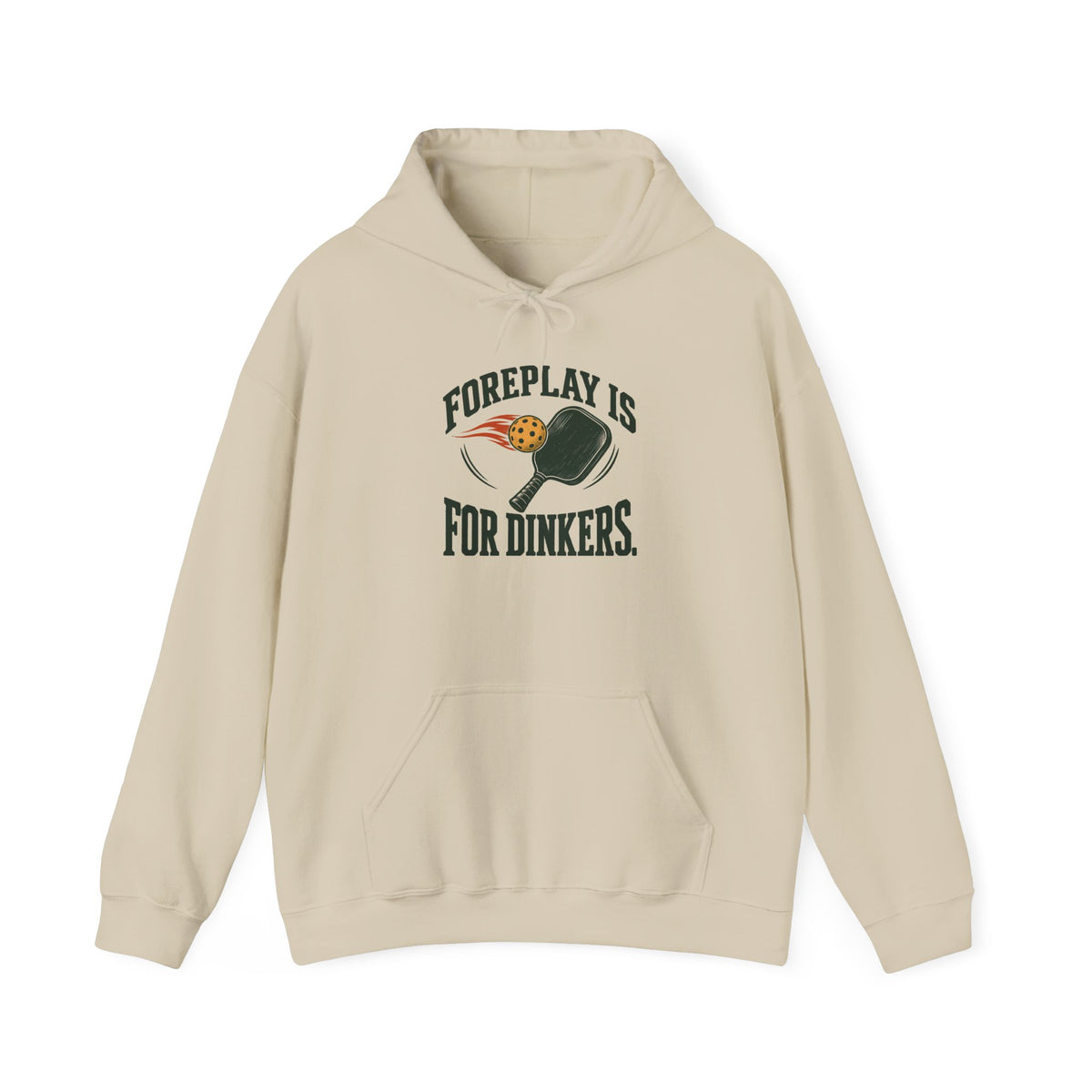 Hoodie — "Foreplay Is For Dinkers" Golf Sweatshirt (Funny Golf Hoodie)