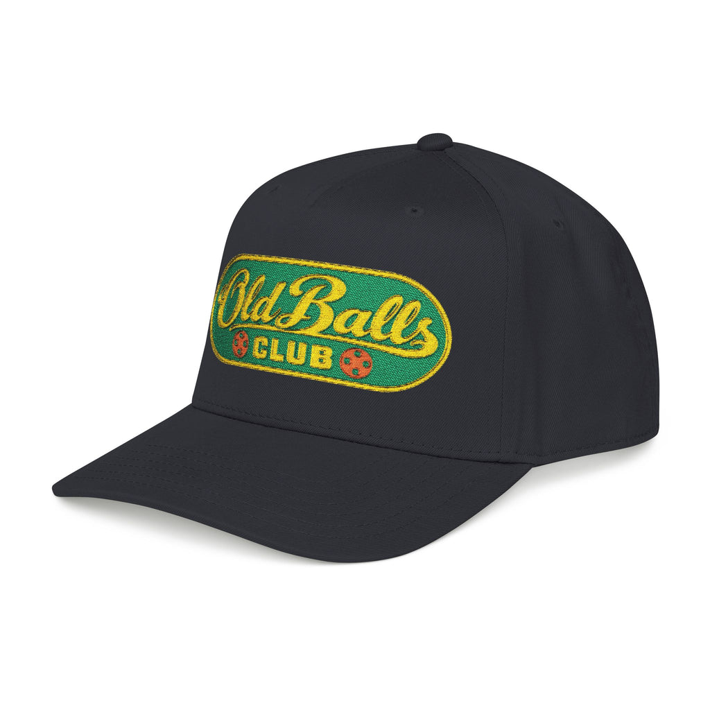 Old Balls Club Baseball Cap — Vintage Sports Embroidered Hat