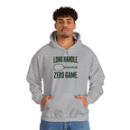 Pickleball Hoodie — “Long Handle. Zero Game.” Graphic Hooded Sweatshirt