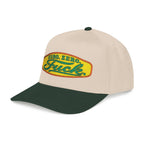 Mid Profile Baseball Cap — Retro 'Zero Zero F*ck' Vintage Patch Hat