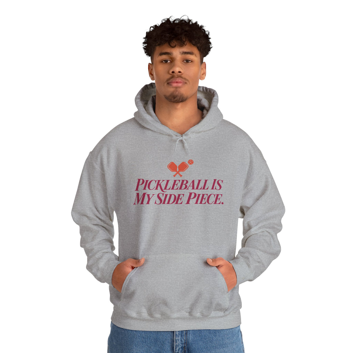 Pickleball Is My Side Piece Hoodie — Funny Pickleball Player Gift